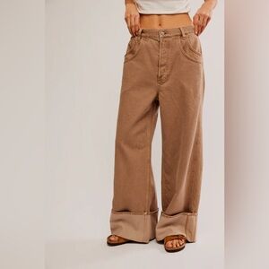 Free People We The Free Final Countdown Cuffed Jeans